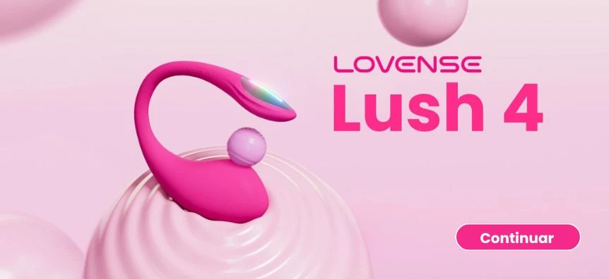 Lovense Lush 4 - ovo vibratório inteligente (rosa) - Lovesexshop.pt sex shop