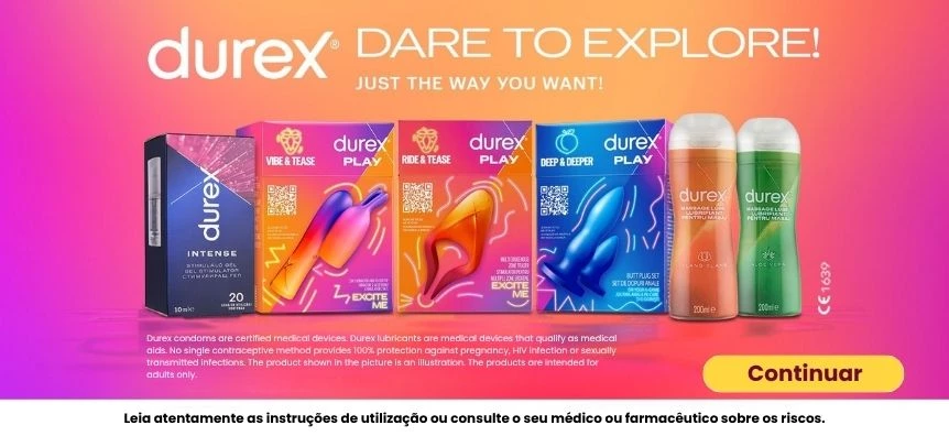 Maio é o mês da masturbação, descobre os produtos Durex | Lovesexshop.pt sex shop