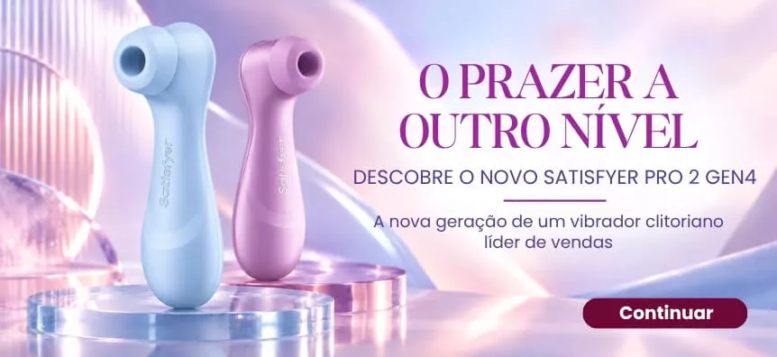 Estimuladores de clítoris Satisfyer Pro 2 Gen4 em azul e roxo, a nova geração de um dos vibradores clitorianos mais vendidos | Lovesexshop.pt sex shop