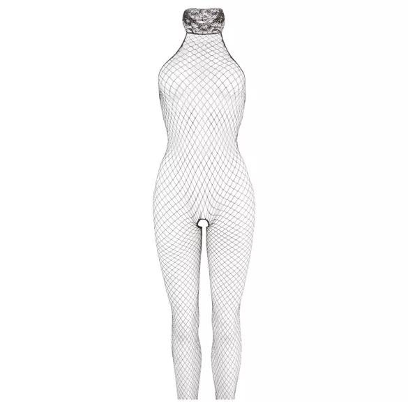 NO:XQSE - Body arrastão com gola - preto - M/L
