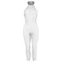 NO:XQSE - Body arrastão com gola - preto - M/L