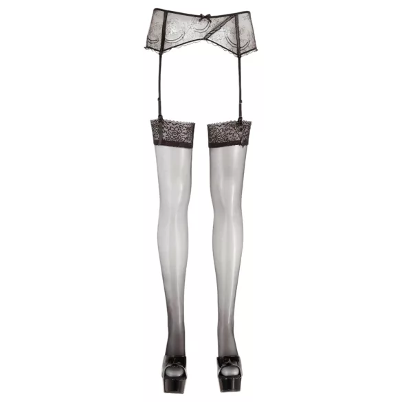 Cottelli - Meia-calça rendada - preto