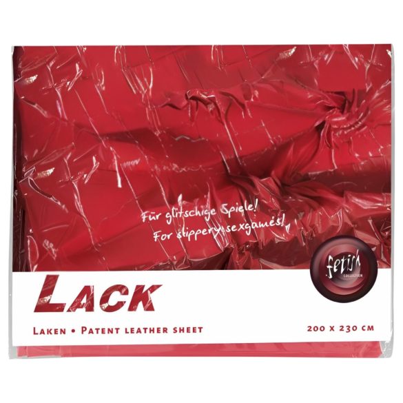 Lençol erótico impermeável - 200x230cm - vermelho