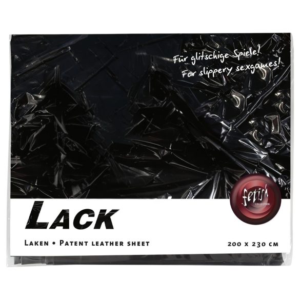 Lençol impermeável fetiche - 200x230cm - preto