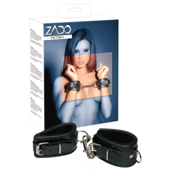 ZADO - algemas de couro (preto)