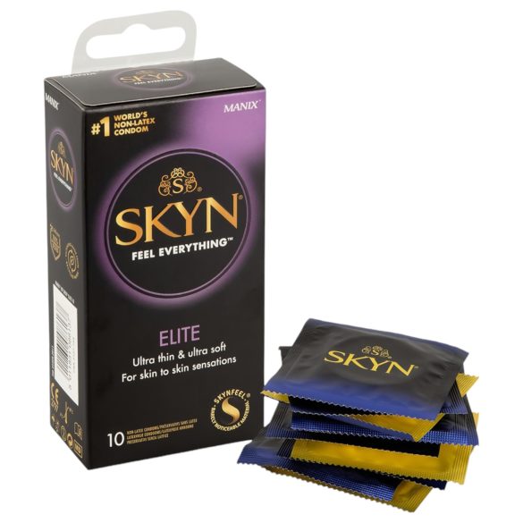 Manix SKYN Elite - preservativo ultra fino sem látex - caixa com 10 unidades