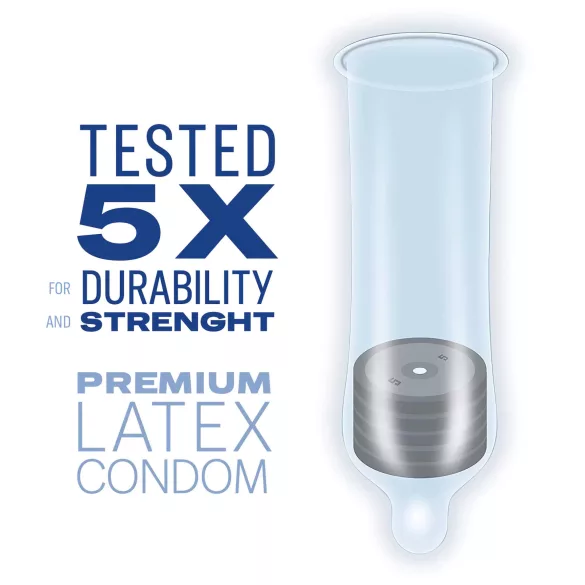 Durex - Preservativo ultra fino - sensação real - 3 unidades