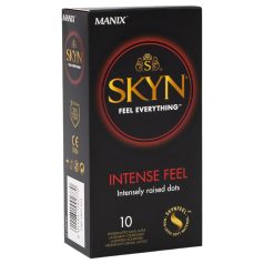   Manix SKYN Intense - preservativo sem látex com textura em relevo - 10 unid