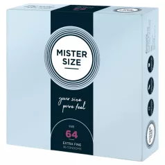   Mister Size - preservativo fino - 64mm - caixa com 36 unidades