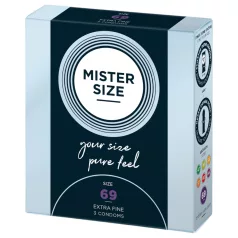 Mister Size - preservativo fino - 69mm - 3 unidades