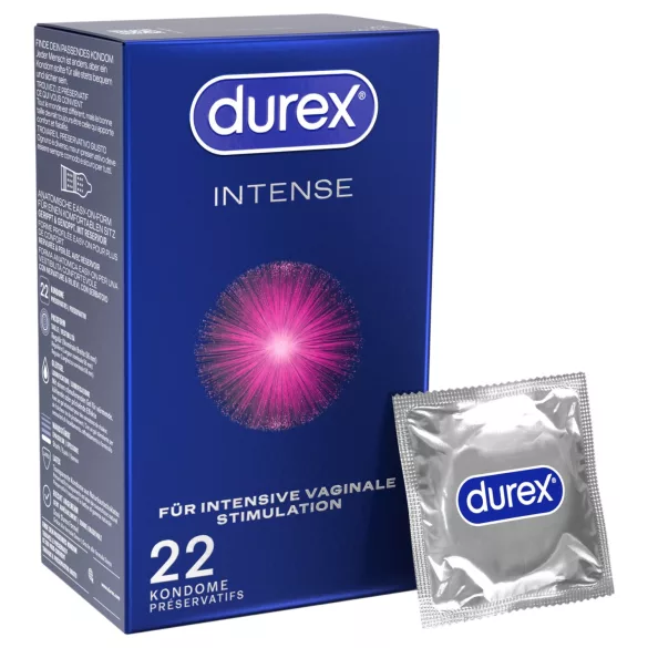 Durex Intense - Preservativos Orgasmic (22 unid.)