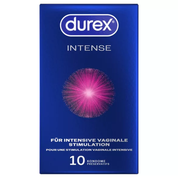 Durex Intense - Preservativos orgásmicos (10 unid.)