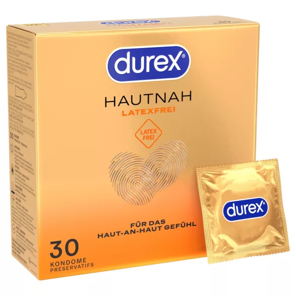 Durex Hautnah - preservativos sem látex (30 unid.)