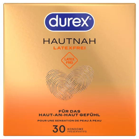 Durex Hautnah - preservativos sem látex (30 unid.)
