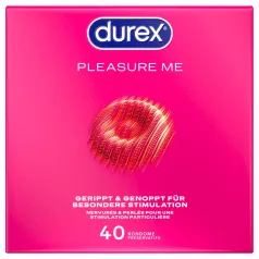 Durex - Pleasure Me preservativos (40 unid.)