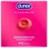 Durex - Pleasure Me preservativos (40 unid.)