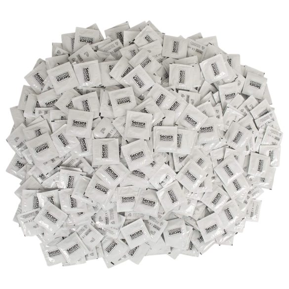Secura Original - preservativo - látex - caixa com 1000 unidades