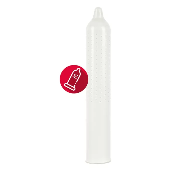 Secura Extra Fun - preservativo texturizado com pontos - 53mm - 12 unidades