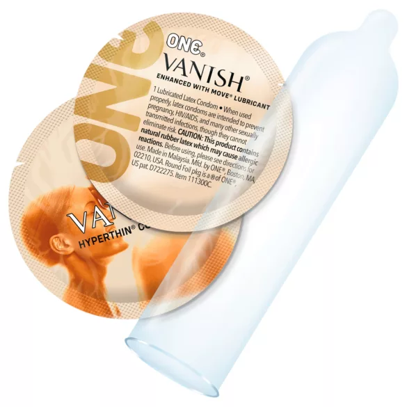 ONE - Preservativo extra fino - látex - caixa com 12 unidades