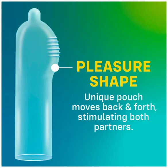 ONE Pleasure Plus - preservativo texturizado com relevo interno - caixa com 12