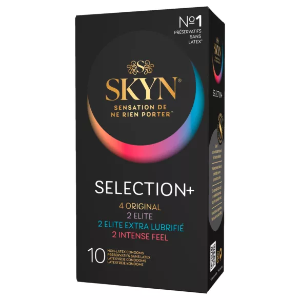 SKYN Selection+ - seleção de preservativos sem látex (10 unid.)