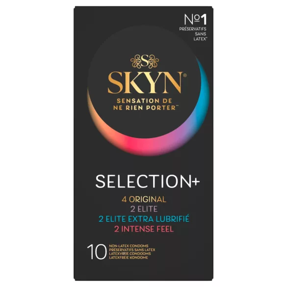 SKYN Selection+ - seleção de preservativos sem látex (10 unid.)