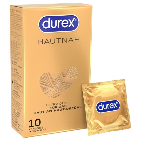 Durex Hautnah - preservativo extra fino - 10 unidades