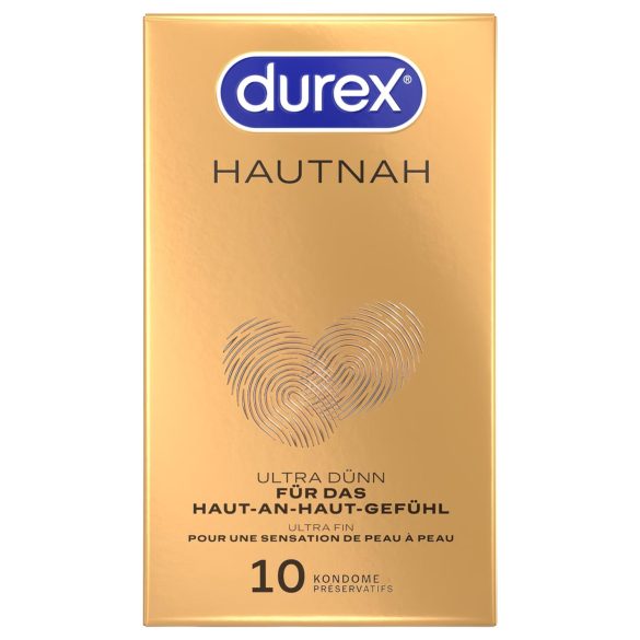 Durex Hautnah - preservativo extra fino - 10 unidades
