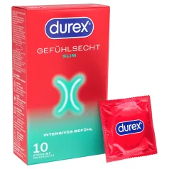 Durex - Preservativos Slim (10 unid.)