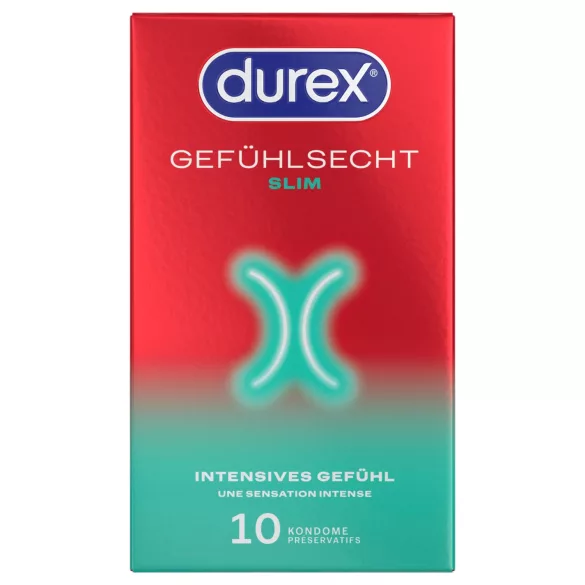 Durex - Preservativos Slim (10 unid.)