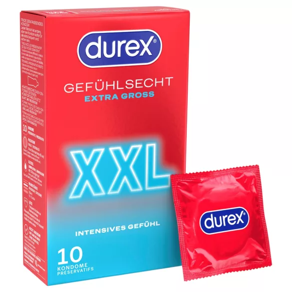 Durex - Preservativos XXL (10 unid.)