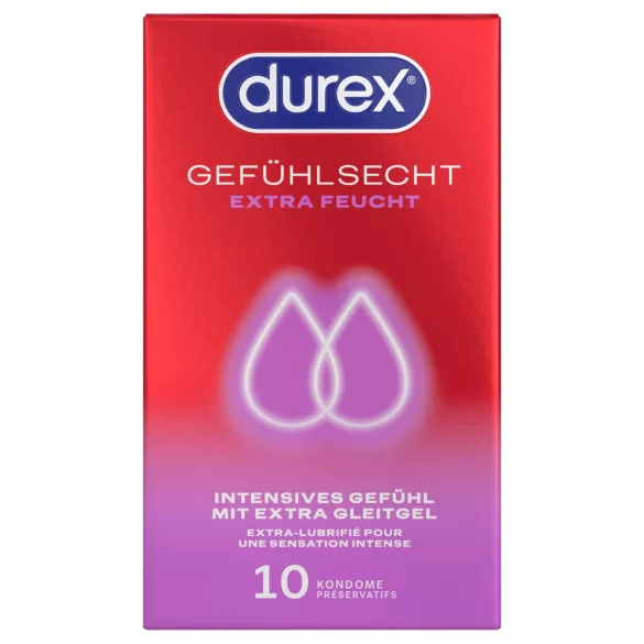 Durex - preservativos extra lubrificados (10 unid.)
