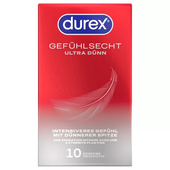 Durex - preservativo ultra fino (10 unid.)