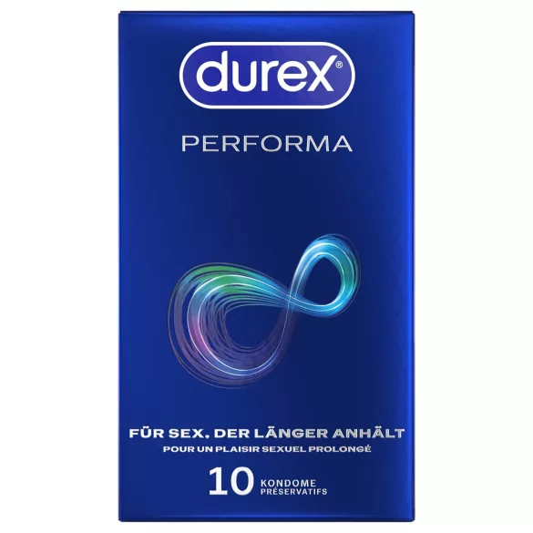 Durex Performa - preservativo retardante - 10 unidades