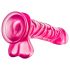 B Yours Basic 8 - dildo com escroto - 23cm - pink