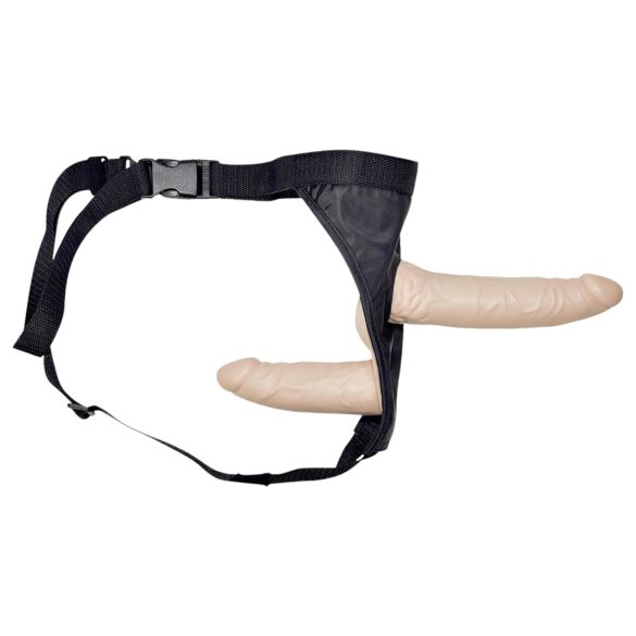 You2Toys - Dildo duplo com arnês