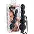 You2Toys Black Jack - dildo anal com esferas - silicone preto