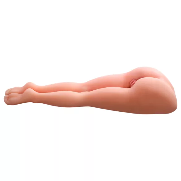 Pipedream - Fuck me silly 3 - masturbador em forma de corpo feminino com pernas (cor natural)