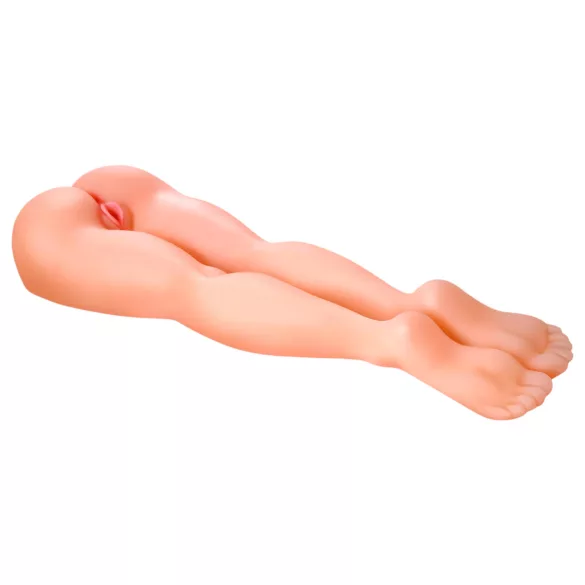 Pipedream - Fuck me silly 3 - masturbador em forma de corpo feminino com pernas (cor natural)