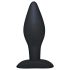 Black Velvets - plug anal pequeno - silicone preto
