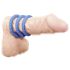 You2Toys - anel peniano trio - silicone azul