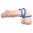 You2Toys - anel peniano trio - silicone azul