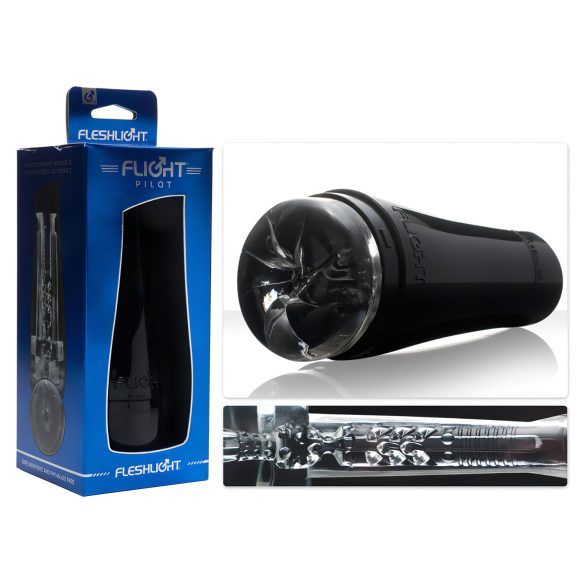 Fleshlight - Masturbador masculino - discreto - preto