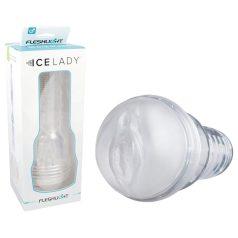   Fleshlight Ice Lady - masturbador masculino vagina transparente