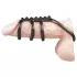 Bad Kitty - anel peniano com espinhos - kit com 4 unidades
