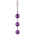 You2Toys - bola vaginal tripla - silicone - roxo