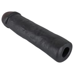   You2Toys - capa peniana extensor e engrossador - silicone preto