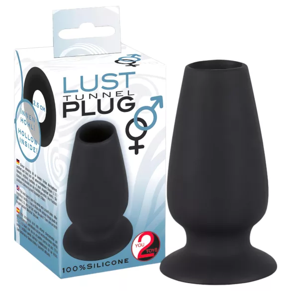 You2Toys - plug anal oco - silicone preto