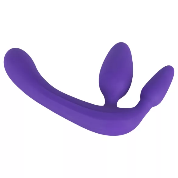 You2Toys - Triplo dildo acoplável sem arnês (roxo)