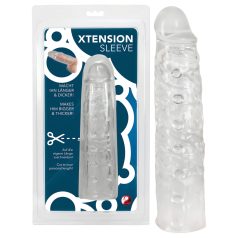 You2Toys - Capa peniana extensora - Silicone transparente